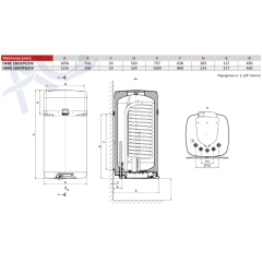 Kombinuotas boileris Dražice OKHE 160 NTR/DV